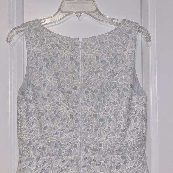 LOFT Sleeveless Lace Sheath Dress - Picture 6 of 9